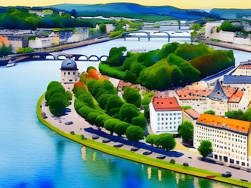 Koblenz an Rhein und Mosel