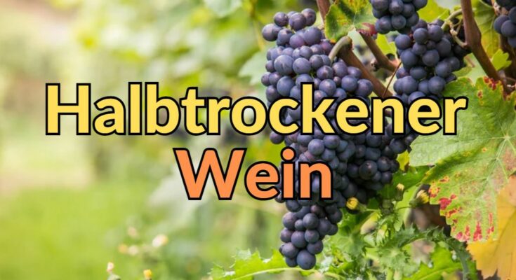 Halbrockener Wein